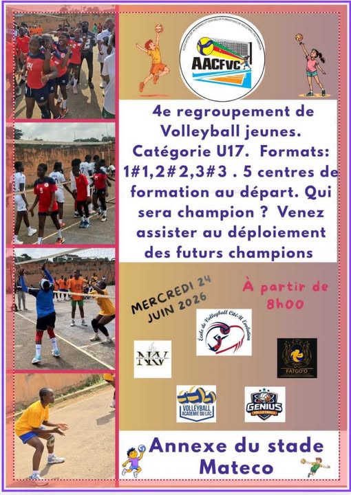 4e regroupement de volleyball jeunes u17 : la relève en action !