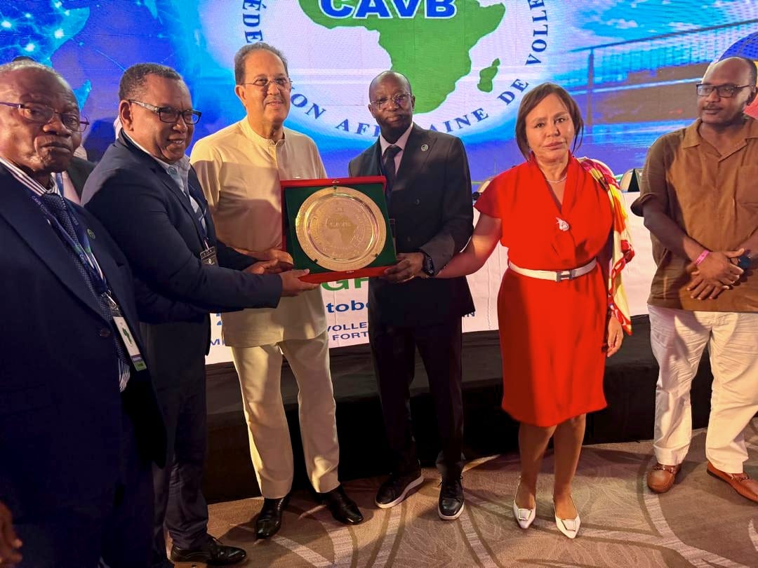 Prix d’excellence de la CAVB : la FECAVOLLEY au sommet des résultats sportifs africains